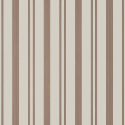 Thibaut MAGGIE STRIPE wallpaper in Brown