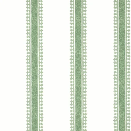Thibaut CAMBRIDGE STRIPE wallpaper in Green