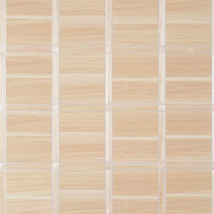 Thibaut WOOD PANEL wallpaper in Natural and Metallic Silver