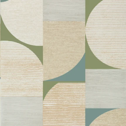Thibaut SATURN Metallic Gold and Moss Modern Resource Wallpaper T41026