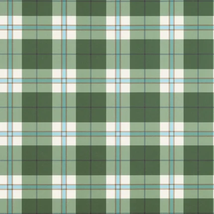Thibaut DOUGLAS PLAID Green Stripes & Checks Resource Wallpaper T44071