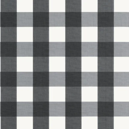 Thibaut BUFFALO CHECK Black Stripes & Checks Resource Wallpaper T44076
