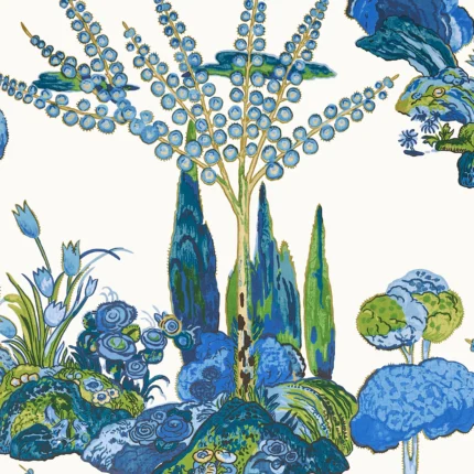 Thibaut ORLEANS wallpaper in Blue and Green
