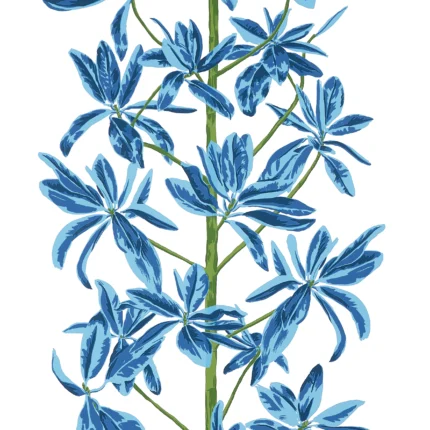 Thibaut MANGROVE TREE wallpaper in Blue and White