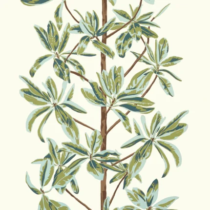 Thibaut MANGROVE TREE wallpaper in Sage