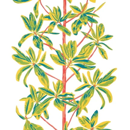 Thibaut MANGROVE TREE wallpaper in Coral