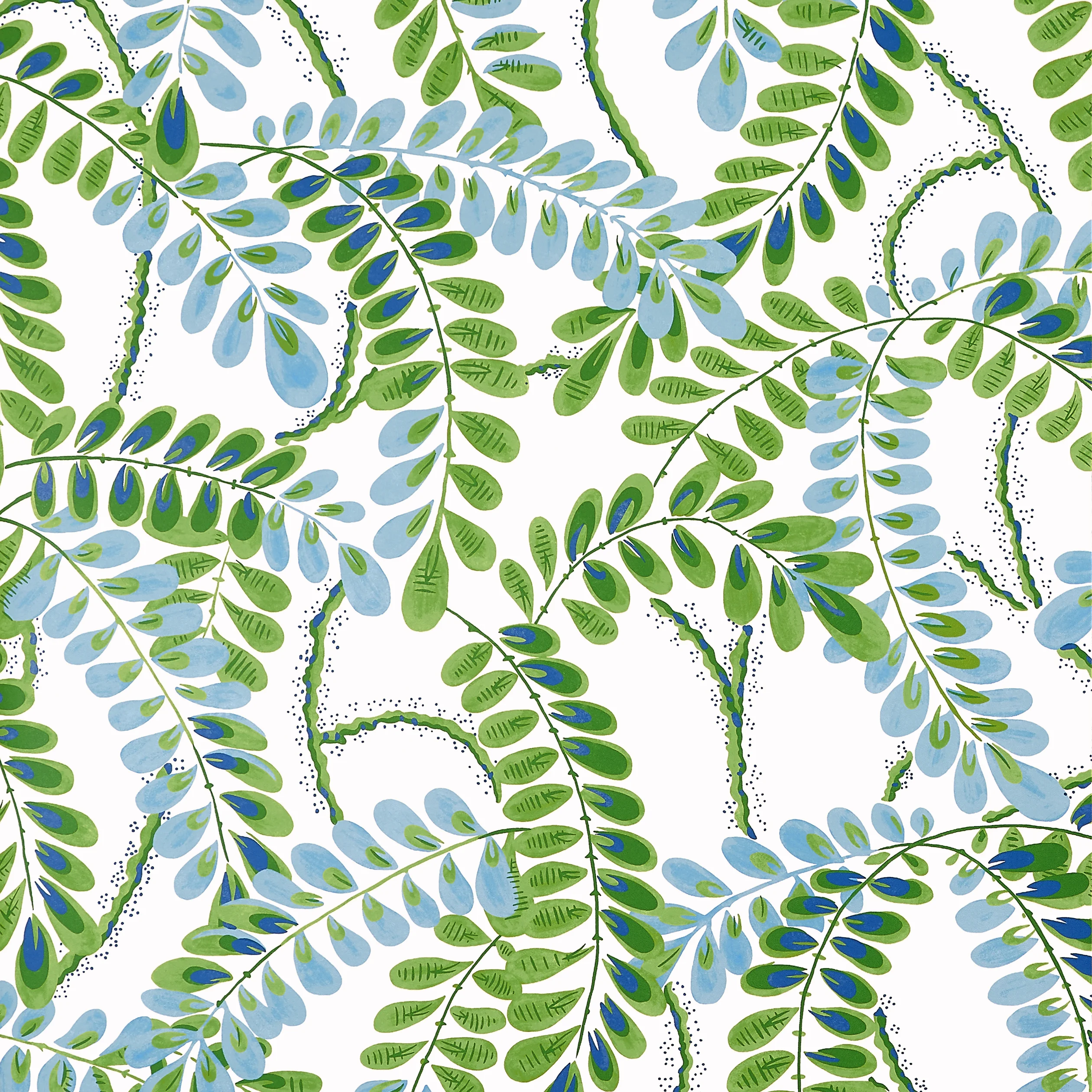 Thibaut AUGUSTA Wallpaper in Blue and Green (T45038) Thibaut AUGUSTA wallpaper in Blue and Green