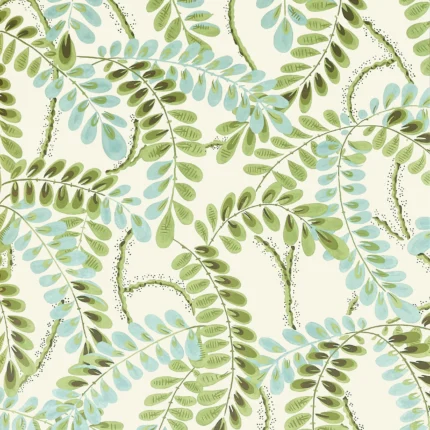 Thibaut AUGUSTA wallpaper in Sage
