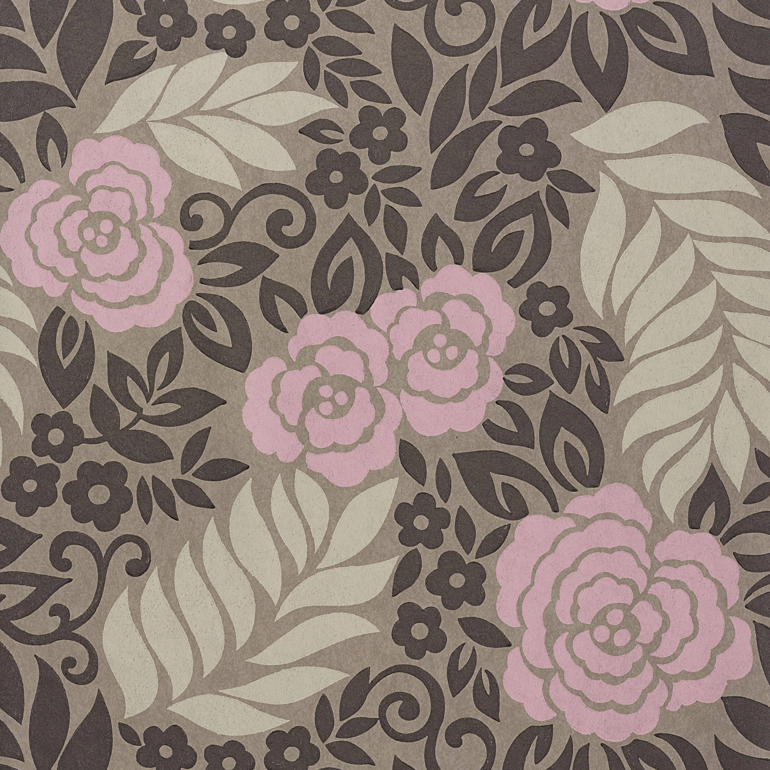 Thibaut YVETTE Wallpaper in Linen (T4928) Thibaut YVETTE wallpaper in Linen
