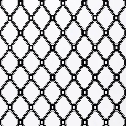 Thibaut INGRID wallpaper in Black on White