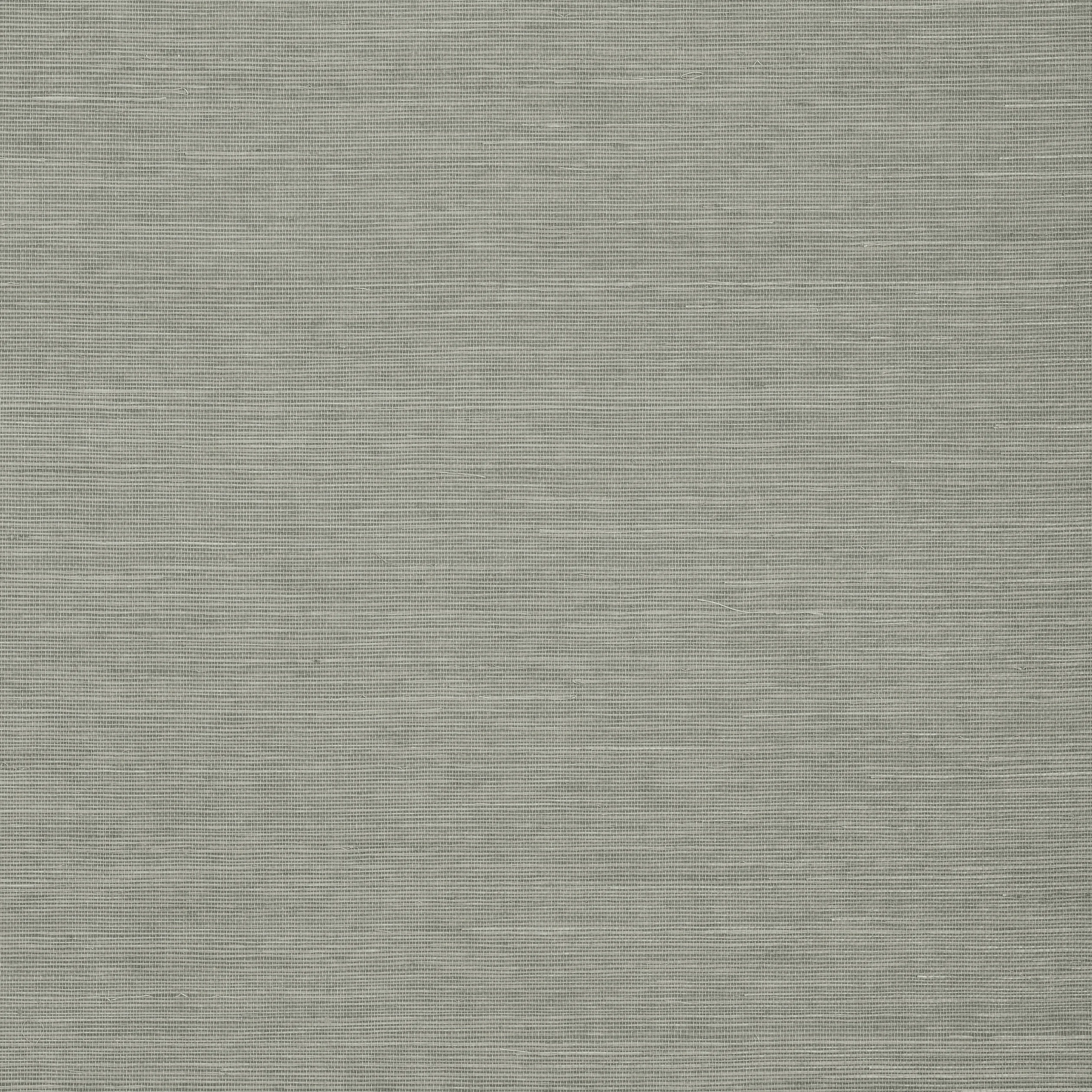 Thibaut SHANG EXTRA FINE SISAL Wallpaper in Grey (T5034) Thibaut SHANG EXTRA FINE SISAL Grey Grasscloth Resource Wallpaper T5034