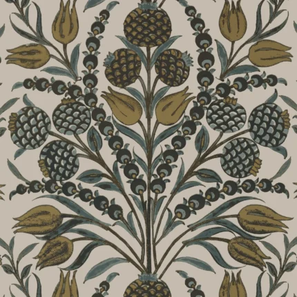 Thibaut CORNEILA wallpaper in Grey and Gold