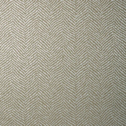 Thibaut BIG SUR wallpaper in Silver on Taupe