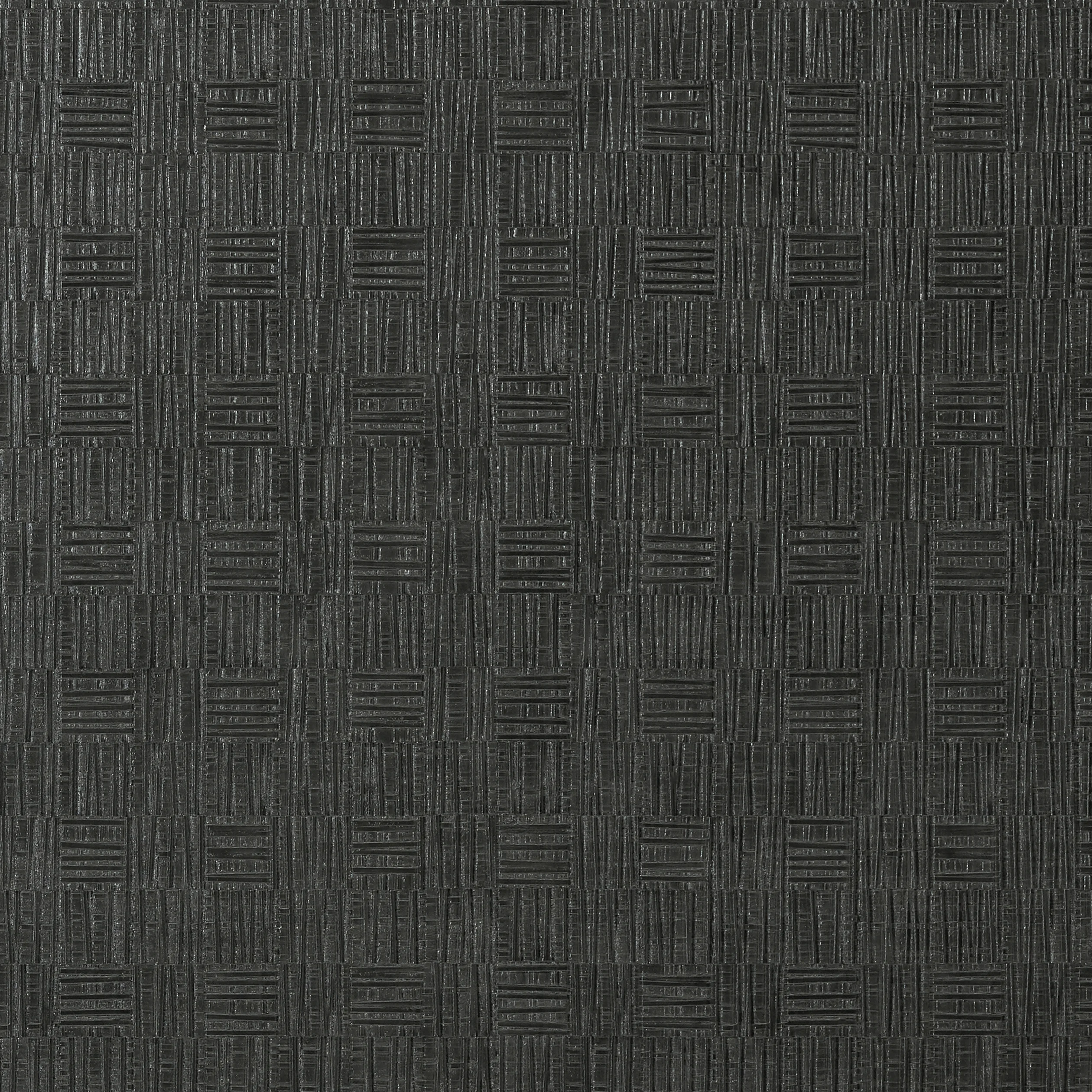 Thibaut TUNICA BASKET Wallpaper in Black (T75090) Thibaut TUNICA BASKET wallpaper in Black