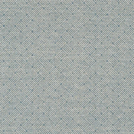 Thibaut LATTICE WEAVE wallpaper in Blue
