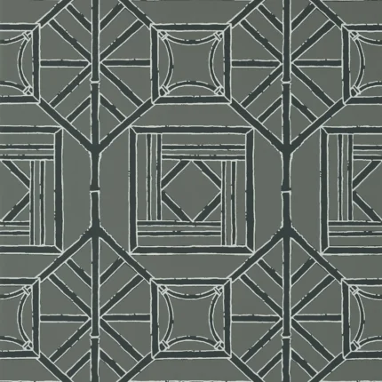 Thibaut SHOJI PANEL wallpaper in Grey