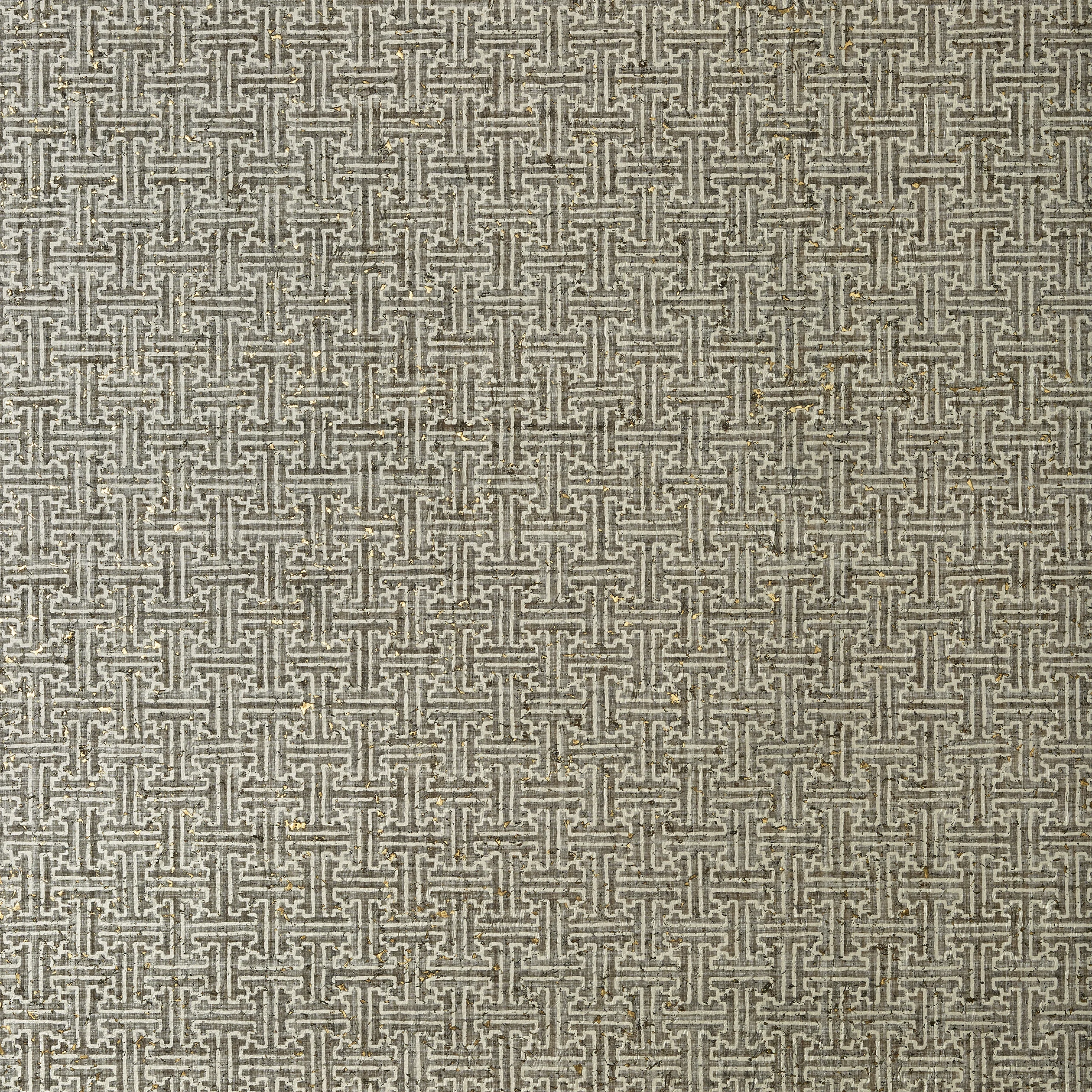 Thibaut TAZA CORK wallpaper in Charcoal