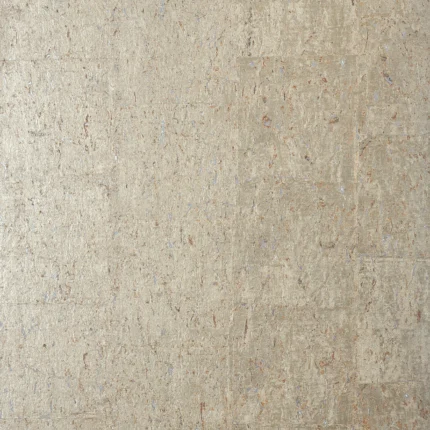 Thibaut CORK wallpaper in Metallic Pewter