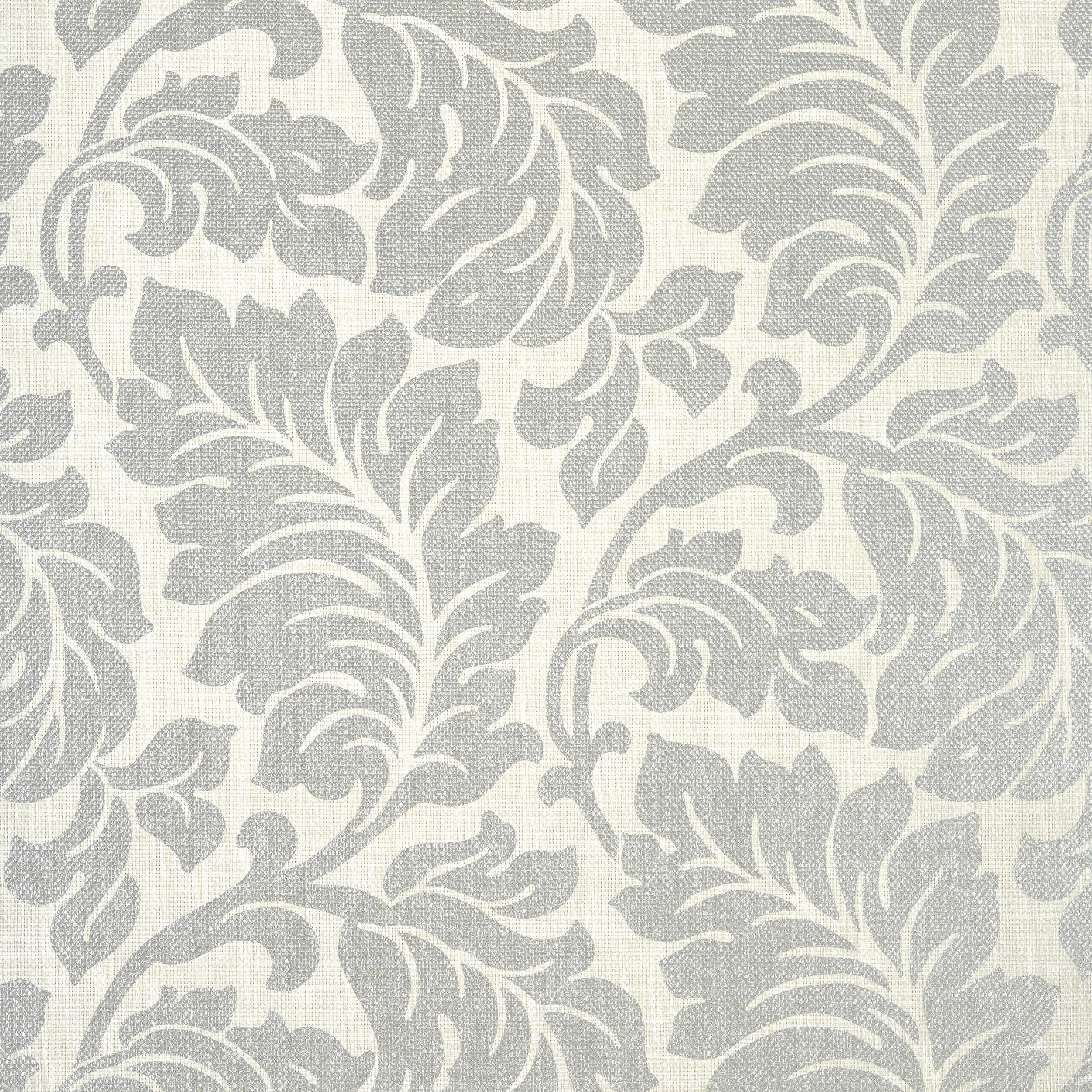 Thibaut CERIMAN PAPERWEAVE wallpaper in Silver on Beige