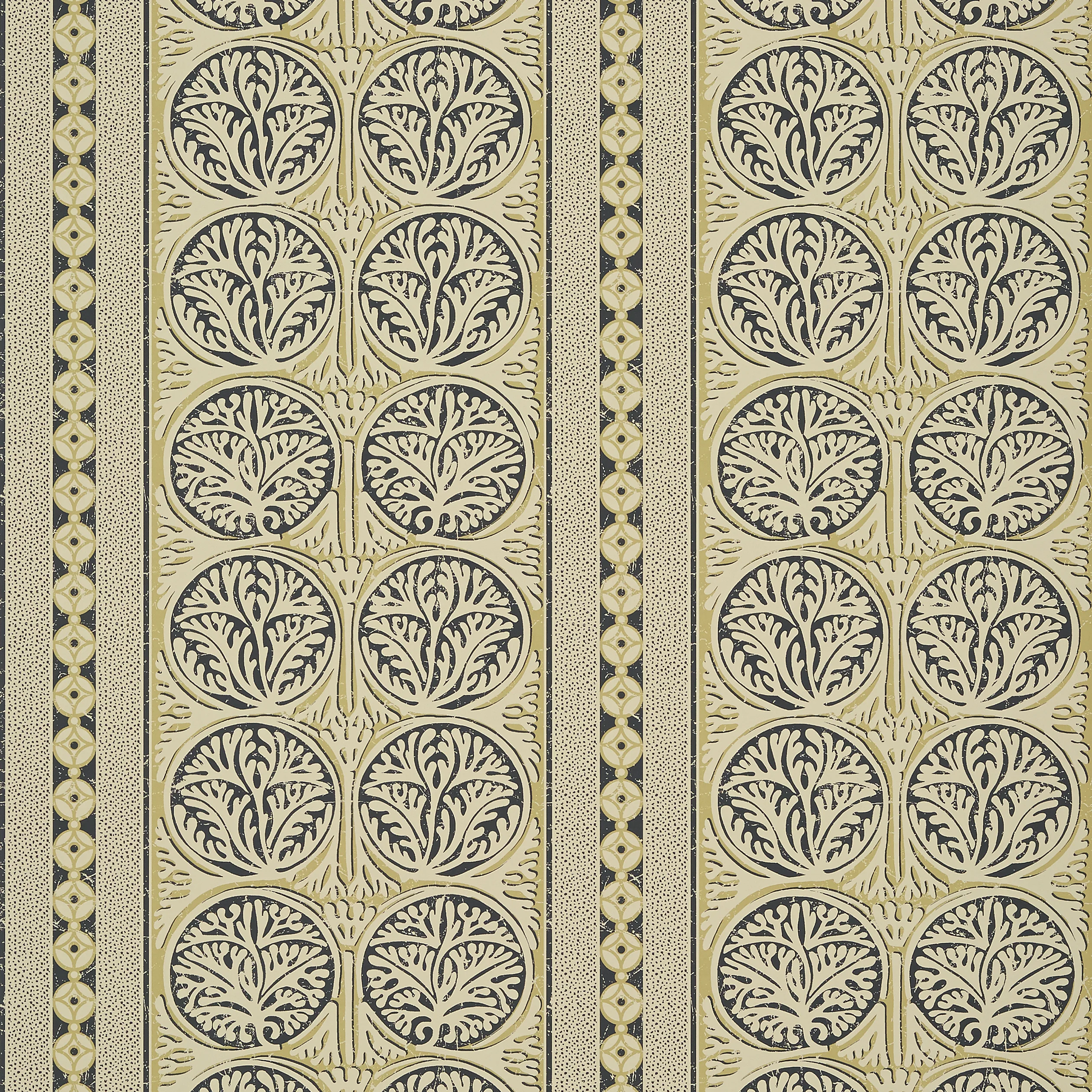 Thibaut FAIR ISLE wallpaper in Grey