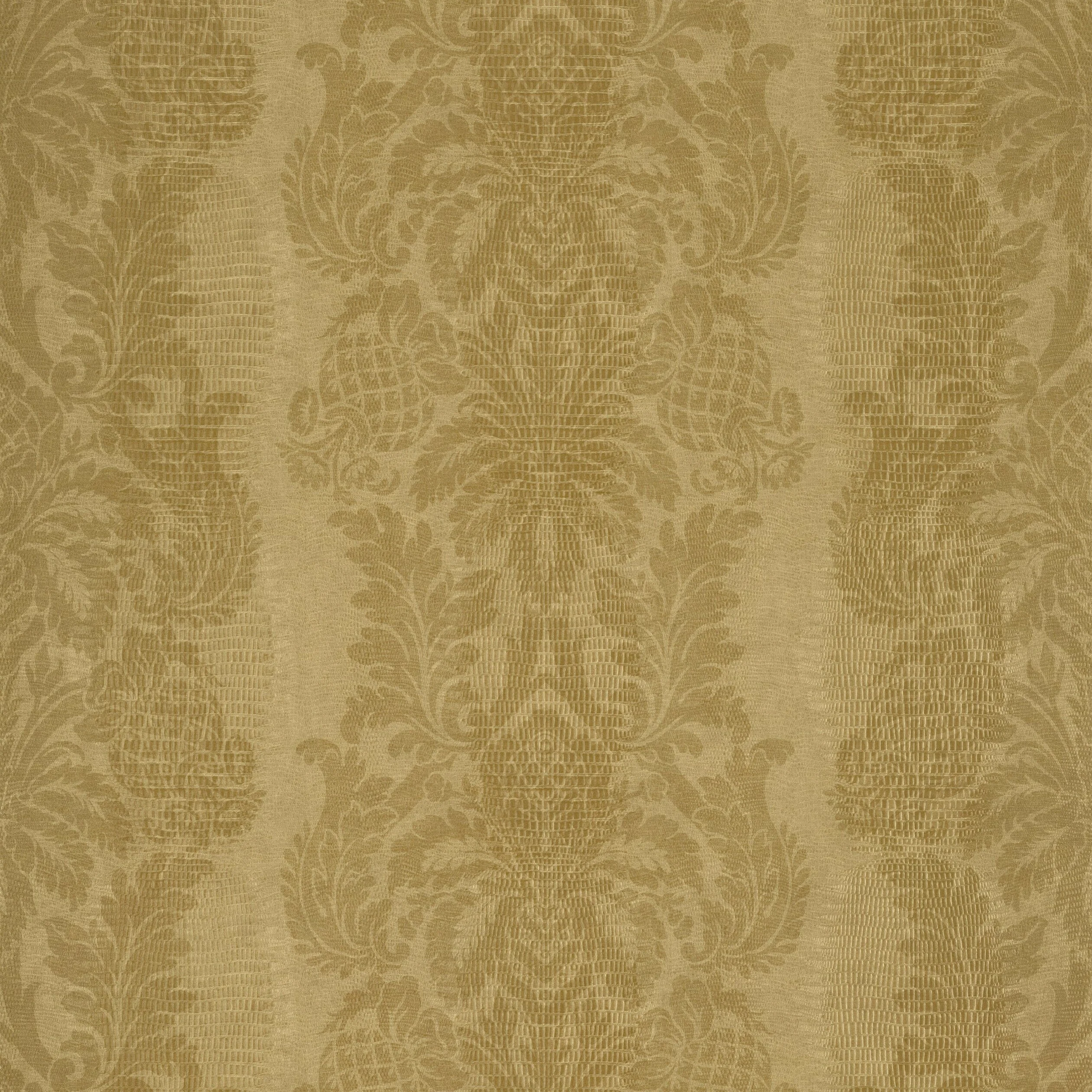 Thibaut FRENCH QUARTER DAMASK wallpaper in Camel