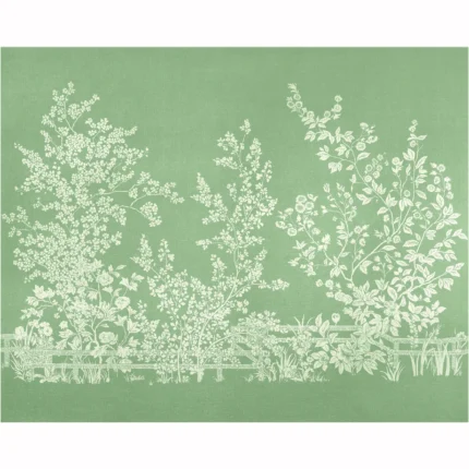 Thibaut VILLA GARDEN MURAL - SET wallpaper in Green