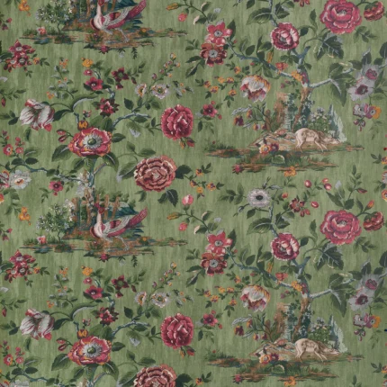 Thibaut FOREST LODGE wallpaper in Green