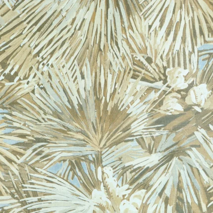 Thibaut PALMIER WIDE WIDTH Beige Texture Resource Wallpaper TWW34009