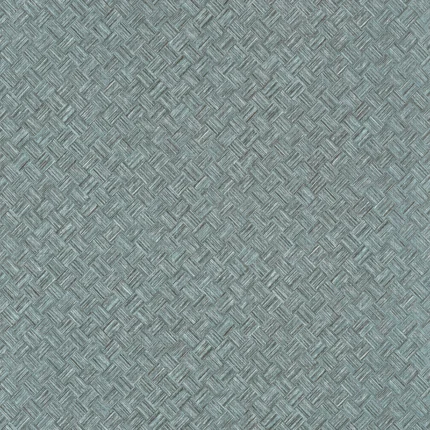 Thibaut SADDLE WEAVE WIDE WIDTH wallpaper in Peacock