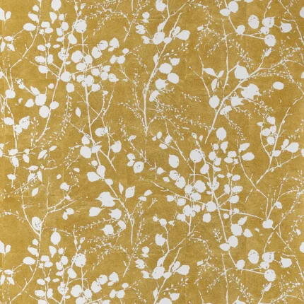 Thibaut KATAMARI BUD WIDE WIDTH Dark Gold and White Texture Resource Wallpaper TWW34093