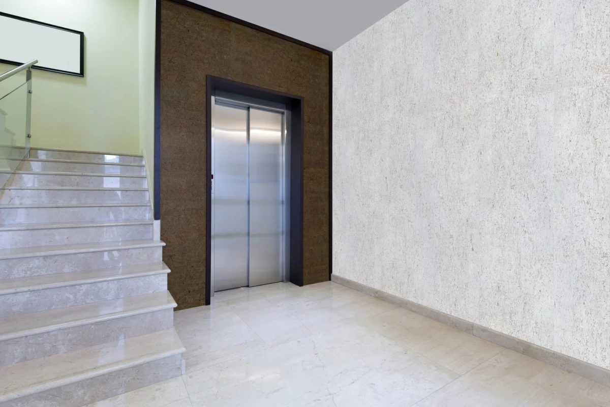 Aged Molten Cork wallcovering, shown in TAK-CA04-01