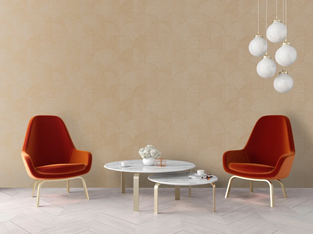 Arco wallcovering, shown in Moab