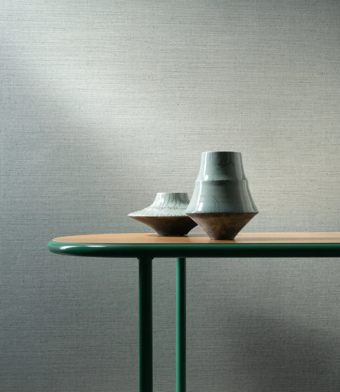 Arista wallcovering, shown in Teal