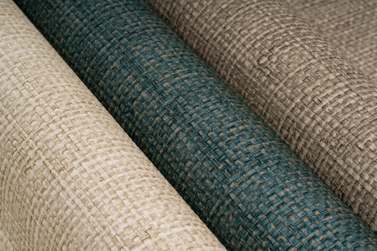 Authenticity wallcovering, shown in Jane Eyre, Odyssey, Tale Of Two Cities
