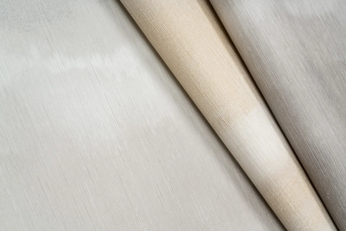 Breeza wallcovering, shown in Renew, Harmony, Solace