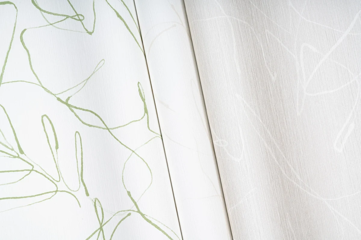 Costa wallcovering, shown in Macaw, Warbler, Spinetail