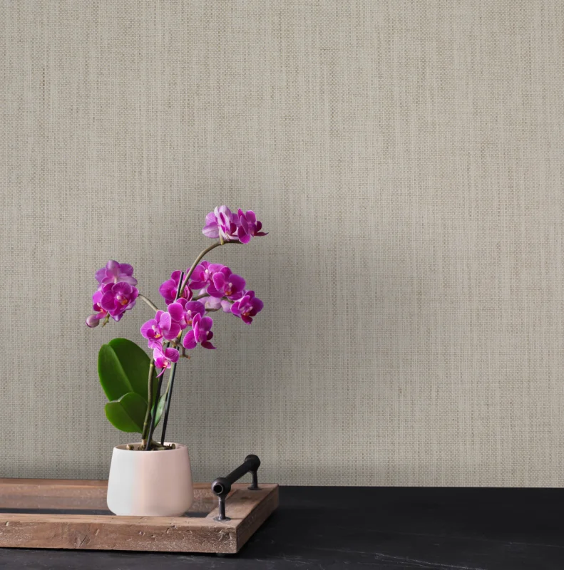 Dapper Weave wallcovering, shown in ED01-01