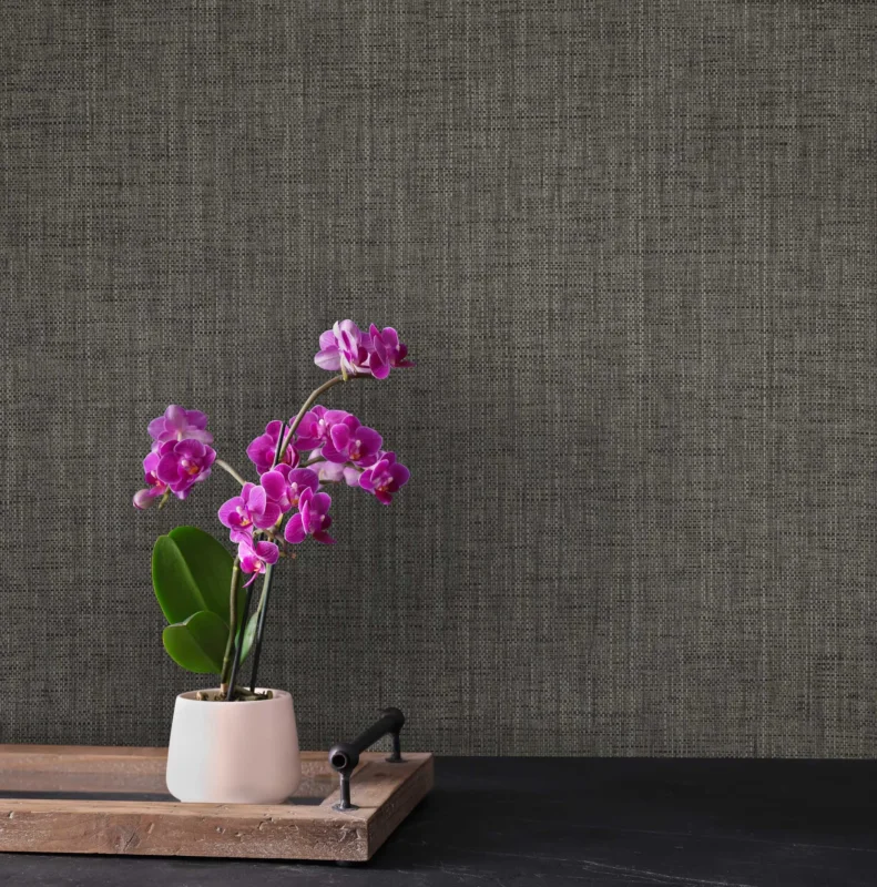 Dapper Weave wallcovering, shown in ED01-06