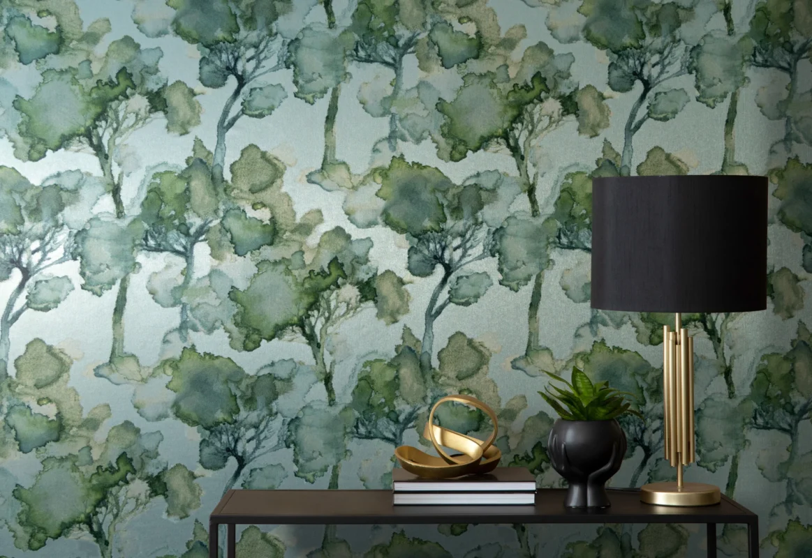 Forester Thicket wallcovering, shown in KS-KP01-03