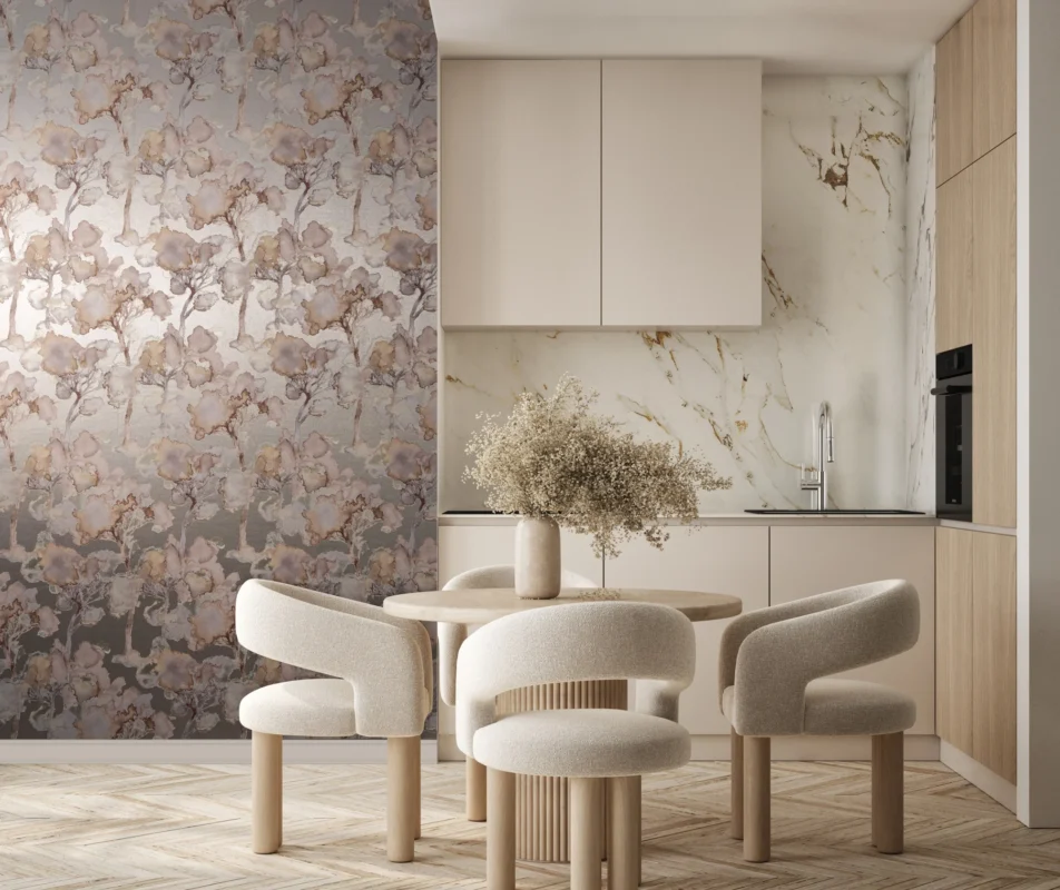 Forester Thicket wallcovering, shown in KS-KP01-01