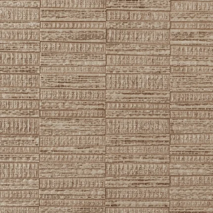 Grid Shift Ironwood wallcovering swatch