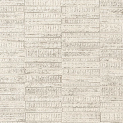 Grid Shift Pumice wallcovering swatch