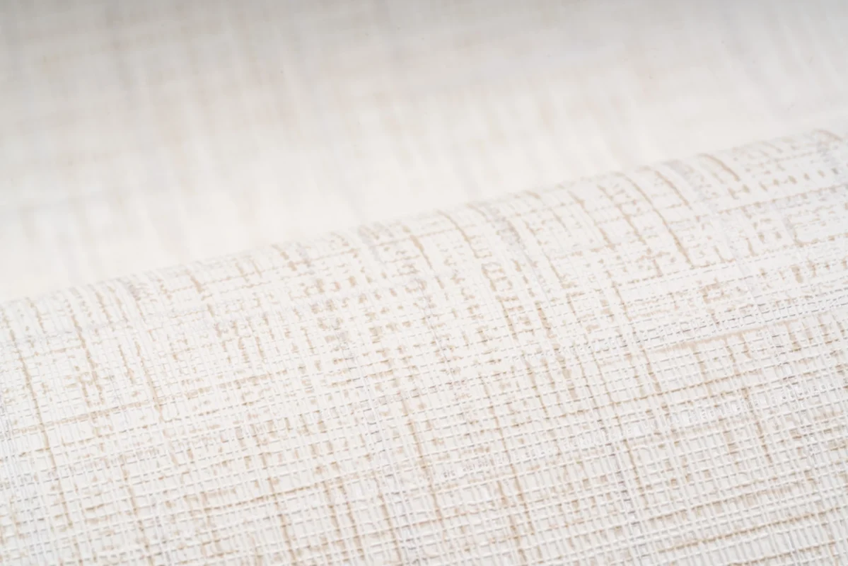 Happenstance wallcovering, shown in Delight