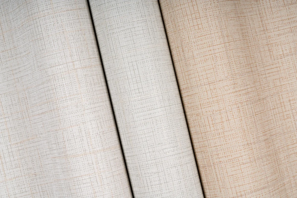 Happenstance wallcovering, shown in Reverie, Whim, Serendipity