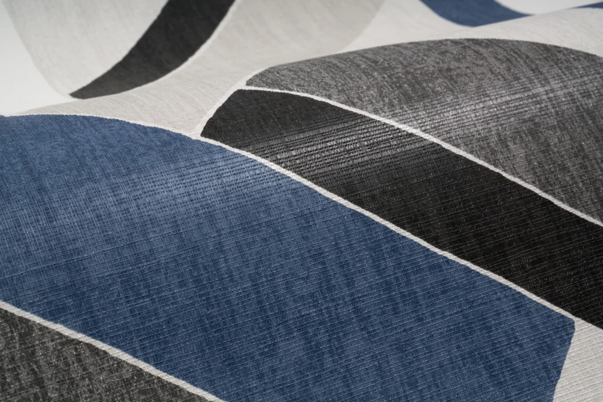 Harriet wallcovering, shown in Cool Cat