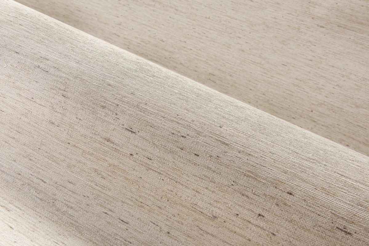 Meadow wallcovering, shown in Clay