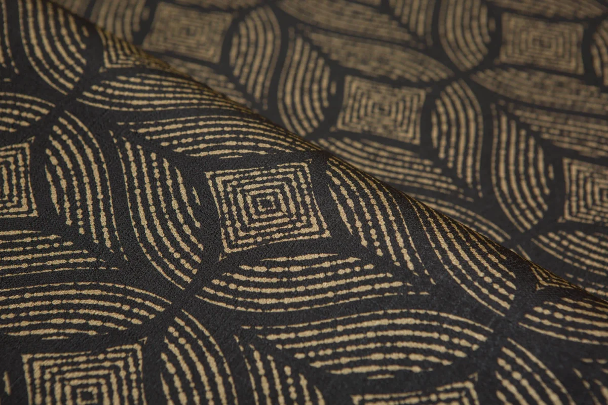 Paradox wallcovering, shown in Illuminate