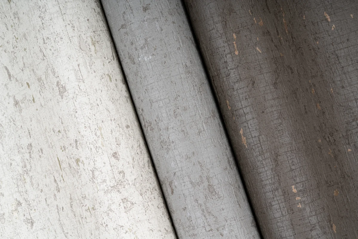 Pluta wallcovering, shown in Bluff, Cliff, Cavern