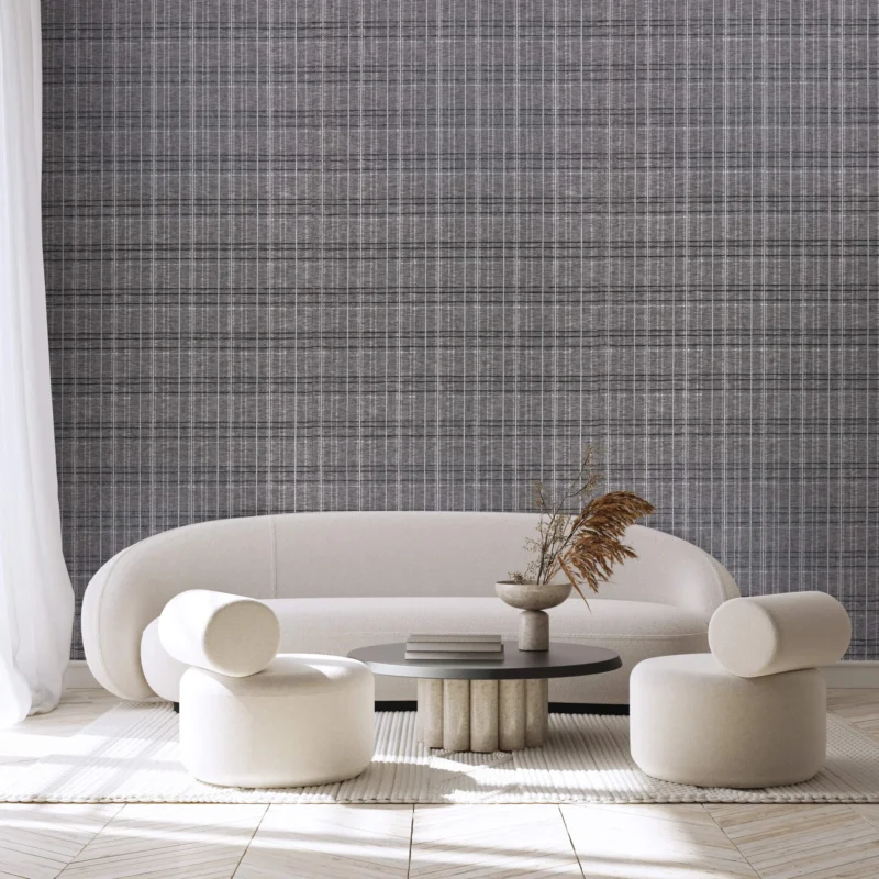 Pulp and Plaid wallcovering, shown in TAK-EF01-02