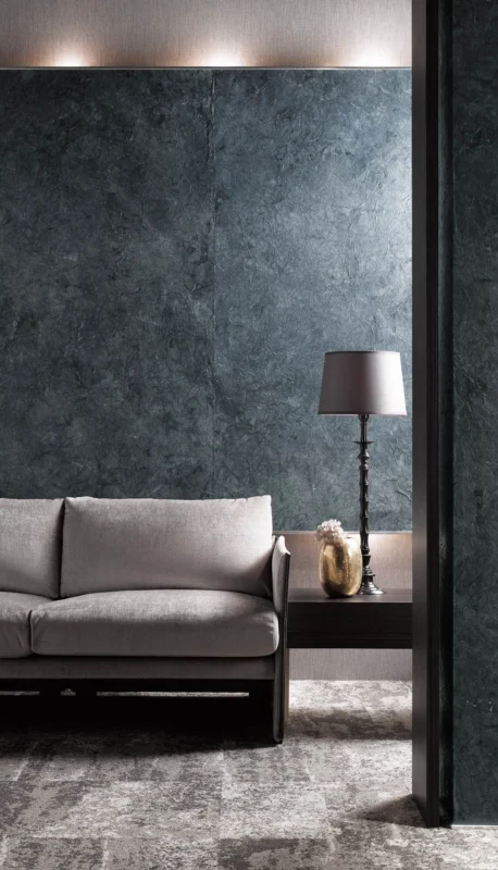 Ruche wallcovering, shown in TAK-BA01-02